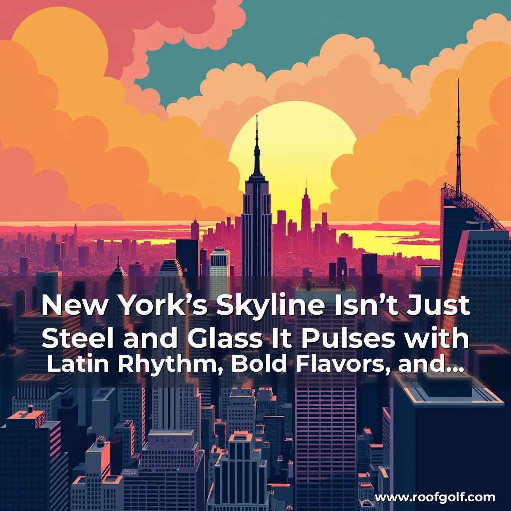 Read more about the article New York’s Skyline Isn’t Just Steel and Glass It Pulses with Latin Rhythm, Bold Flavors, and Panoramic Views