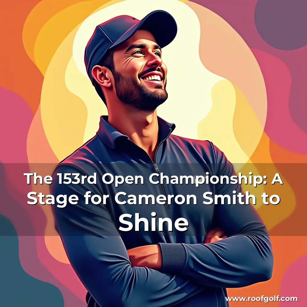 Read more about the article The 153rd Open Championship: A Stage for Cameron Smith to Shine