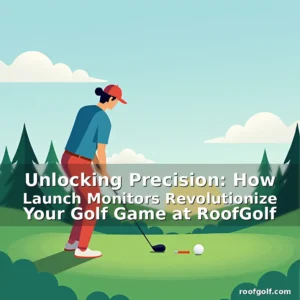 Artistic representation for Unlocking Precision: How Launch Monitors Revolutionize Your Golf Game at RoofGolf