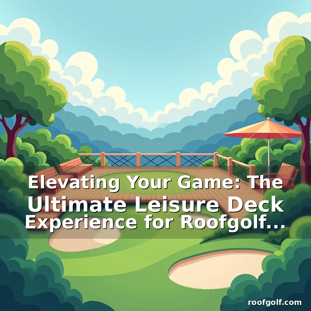 Read more about the article Elevating Your Game: The Ultimate Leisure Deck Experience for Roofgolf Enthusiasts