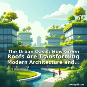 Read more about the article The Urban Oasis: How Green Roofs Are Transforming Modern Architecture and Sustainability Practices