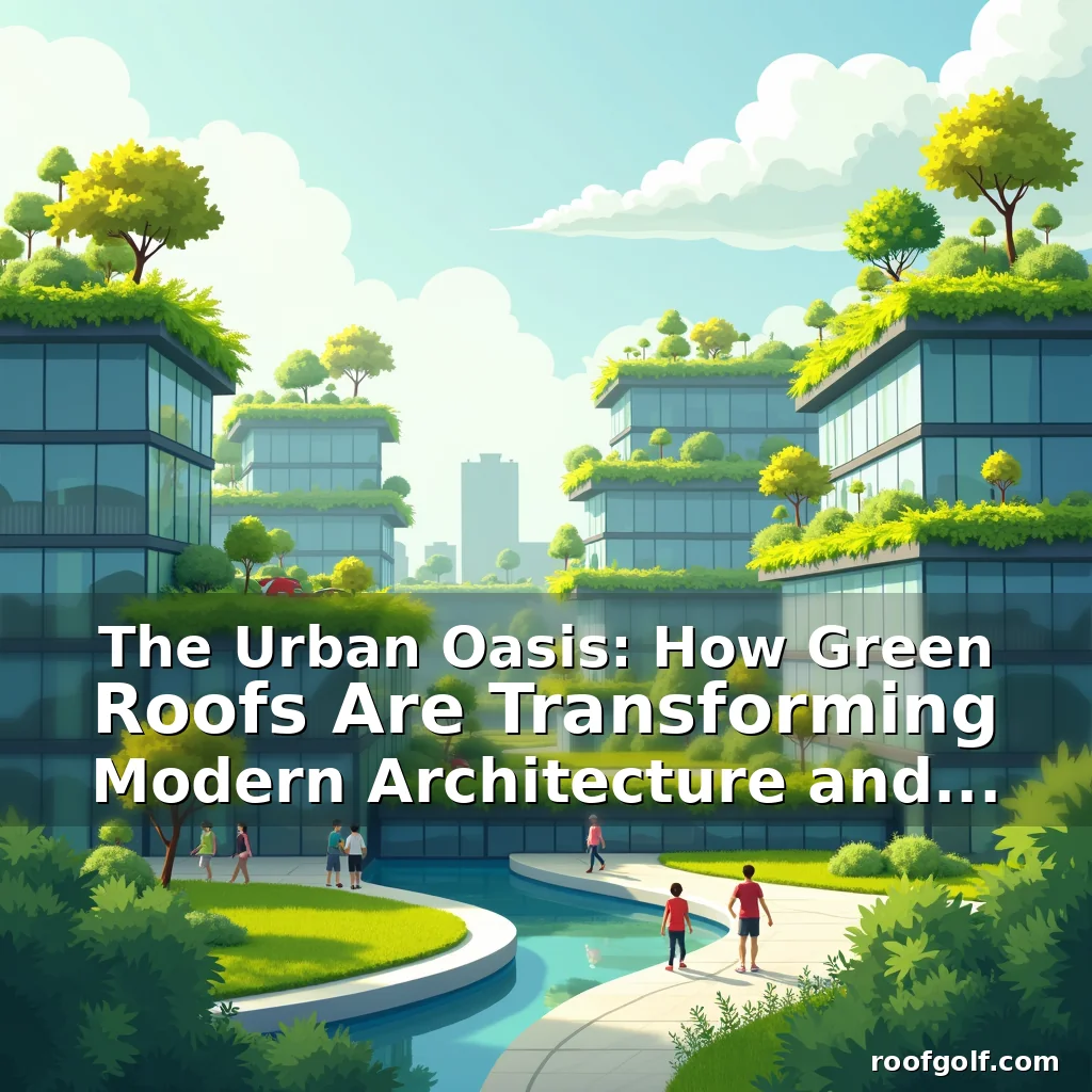 Read more about the article The Urban Oasis: How Green Roofs Are Transforming Modern Architecture and Sustainability Practices
