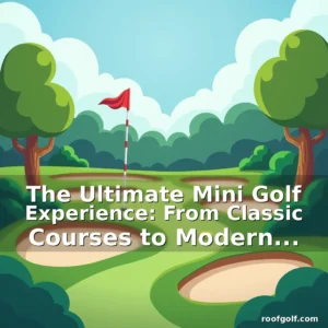 Artistic representation for The Ultimate Mini Golf Experience: From Classic Courses to Modern Innovations