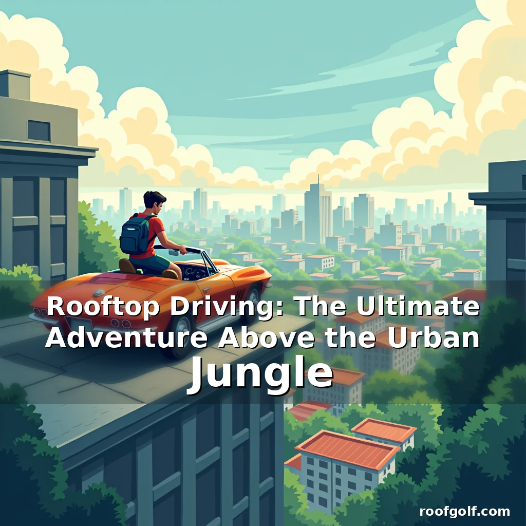 Read more about the article Rooftop Driving: The Ultimate Adventure Above the Urban Jungle