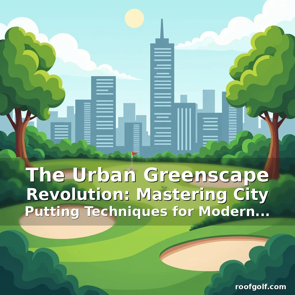 Read more about the article The Urban Greenscape Revolution: Mastering City Putting Techniques for Modern Roof Golfers