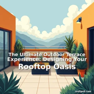 Read more about the article The Ultimate Outdoor Terrace Experience: Designing Your Rooftop Oasis
