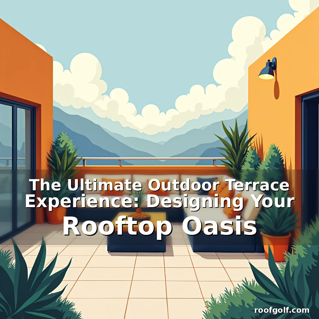 Read more about the article The Ultimate Outdoor Terrace Experience: Designing Your Rooftop Oasis