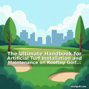 Read more about the article The Ultimate Handbook for Artificial Turf Installation and Maintenance on Rooftop Golf Courses