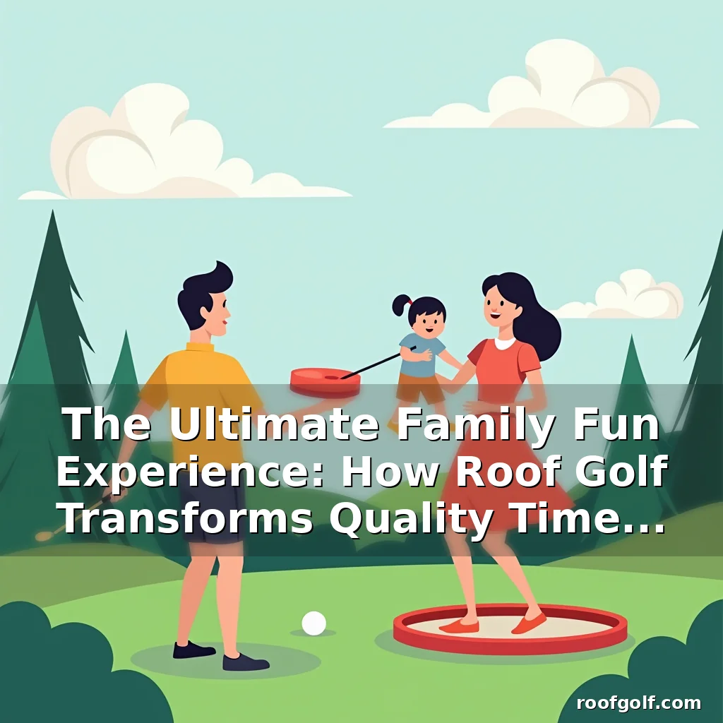 Read more about the article The Ultimate Family Fun Experience: How Roof Golf Transforms Quality Time Together