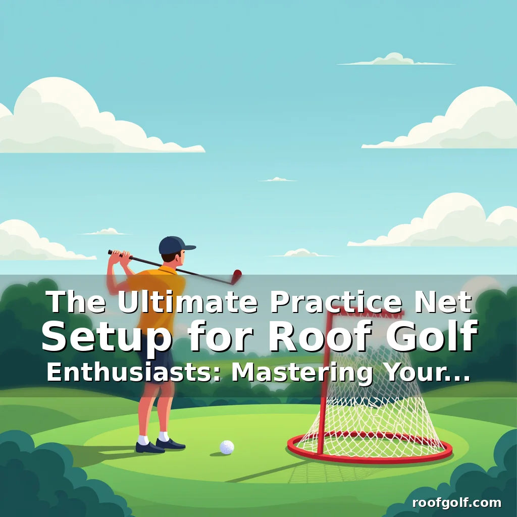 Read more about the article The Ultimate Practice Net Setup for Roof Golf Enthusiasts: Mastering Your Swing from the Sky