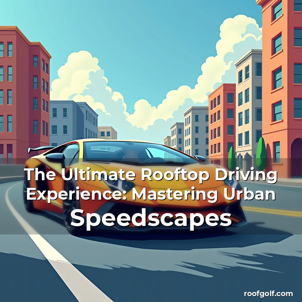 Read more about the article The Ultimate Rooftop Driving Experience: Mastering Urban Speedscapes