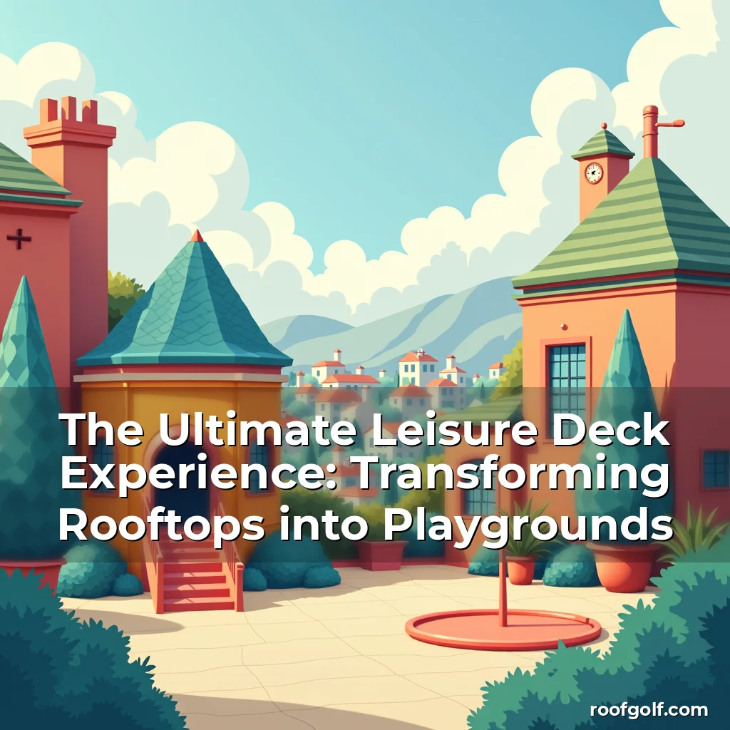 Read more about the article The Ultimate Leisure Deck Experience: Transforming Rooftops into Playgrounds