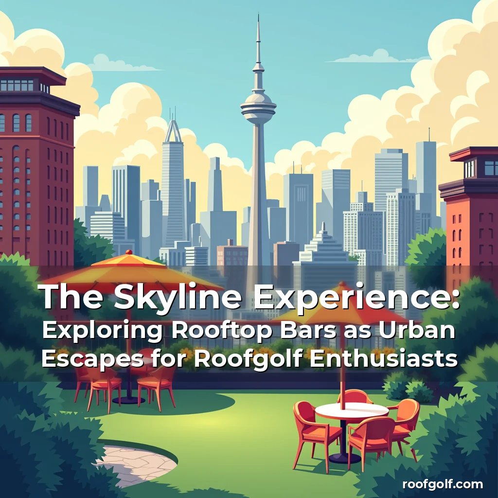 Read more about the article The Skyline Experience: Exploring Rooftop Bars as Urban Escapes for Roofgolf Enthusiasts