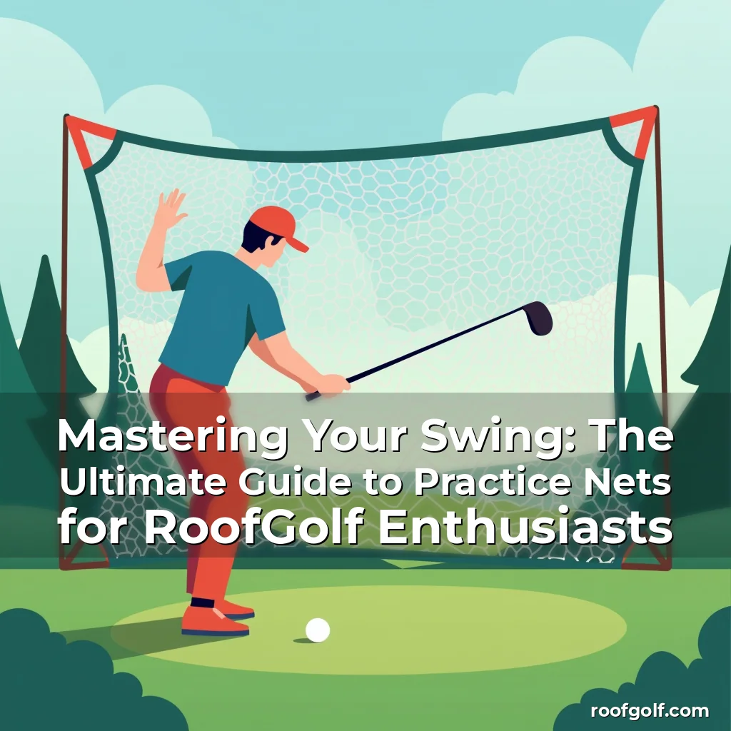 Read more about the article Mastering Your Swing: The Ultimate Guide to Practice Nets for RoofGolf Enthusiasts
