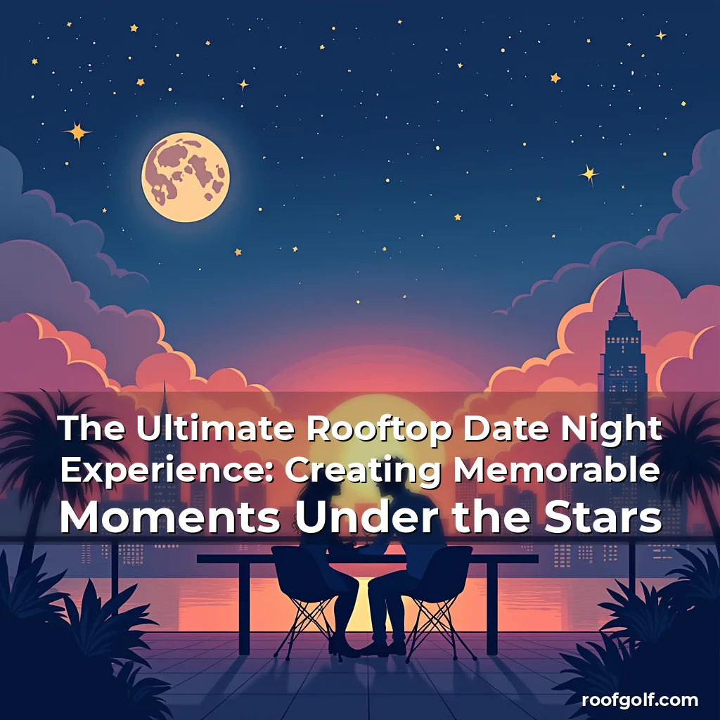 Read more about the article The Ultimate Rooftop Date Night Experience: Creating Memorable Moments Under the Stars