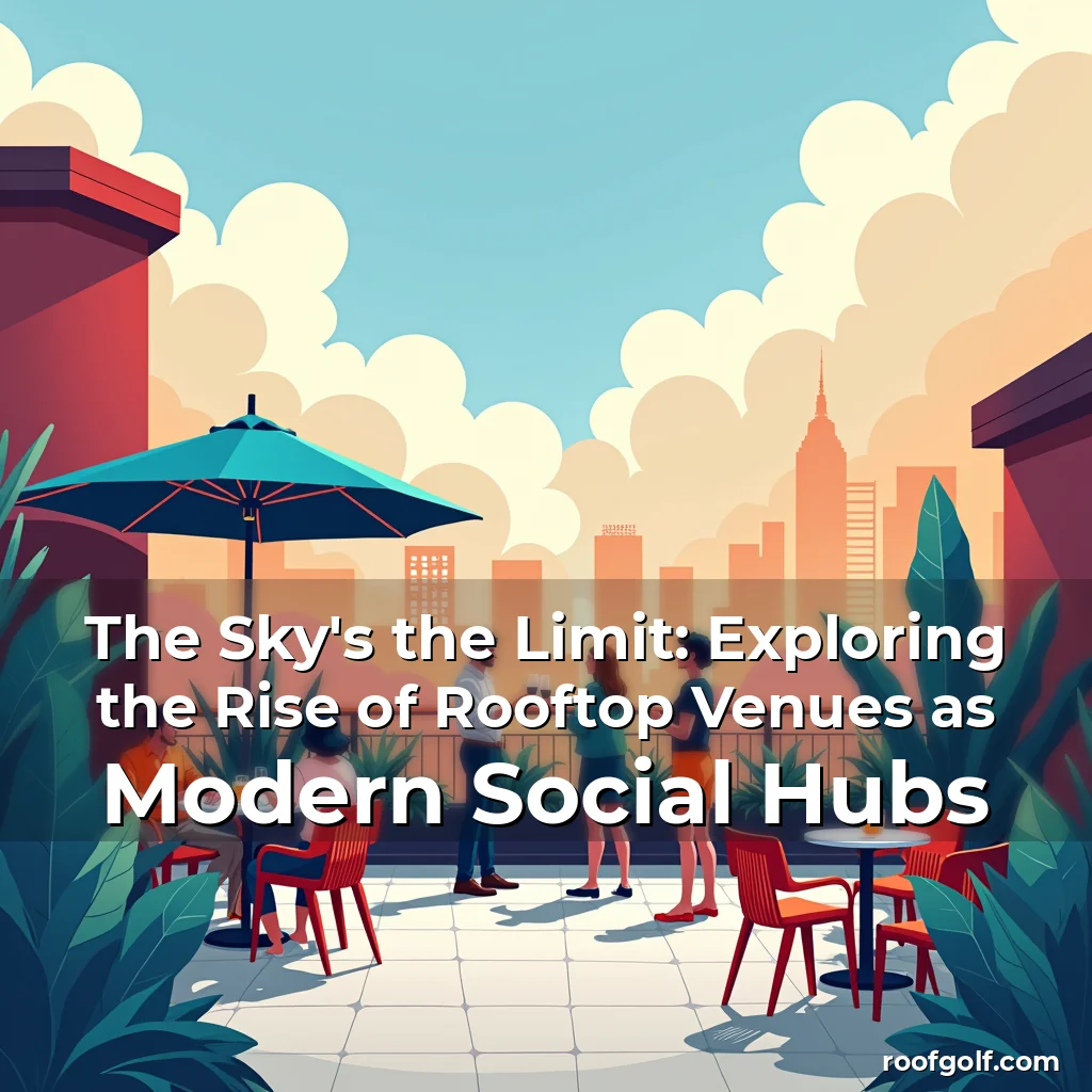 Read more about the article The Sky’s the Limit: Exploring the Rise of Rooftop Venues as Modern Social Hubs