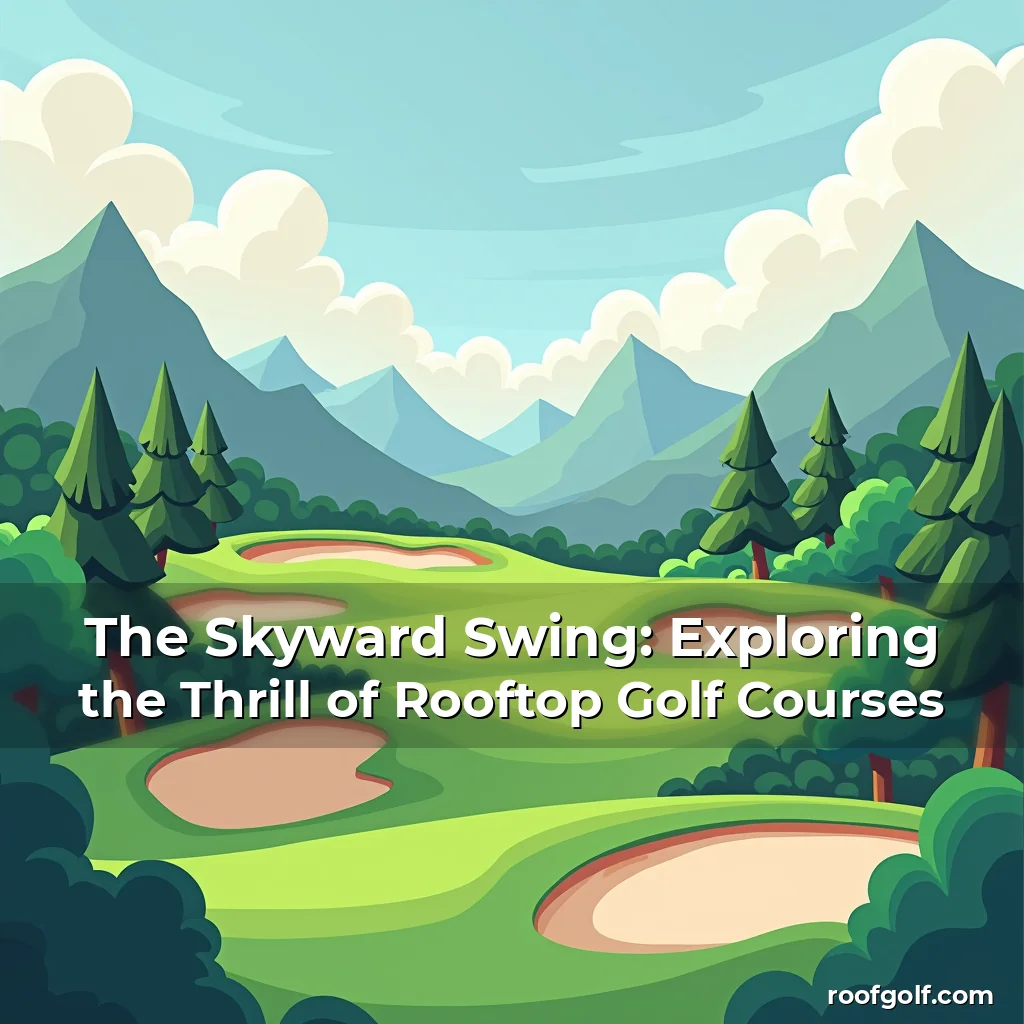 Read more about the article The Skyward Swing: Exploring the Thrill of Rooftop Golf Courses