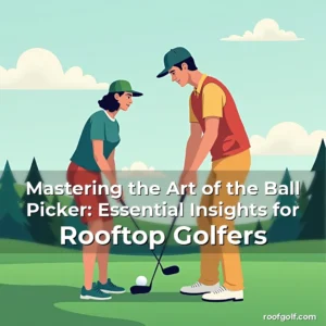 Artistic representation for Mastering the Art of the Ball Picker: Essential Insights for Rooftop Golfers